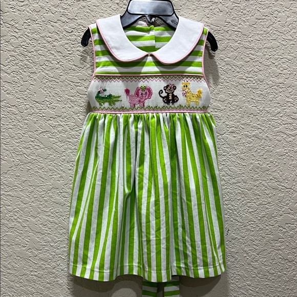 Delaney Other - Delaney smocked dress size 12M NWT